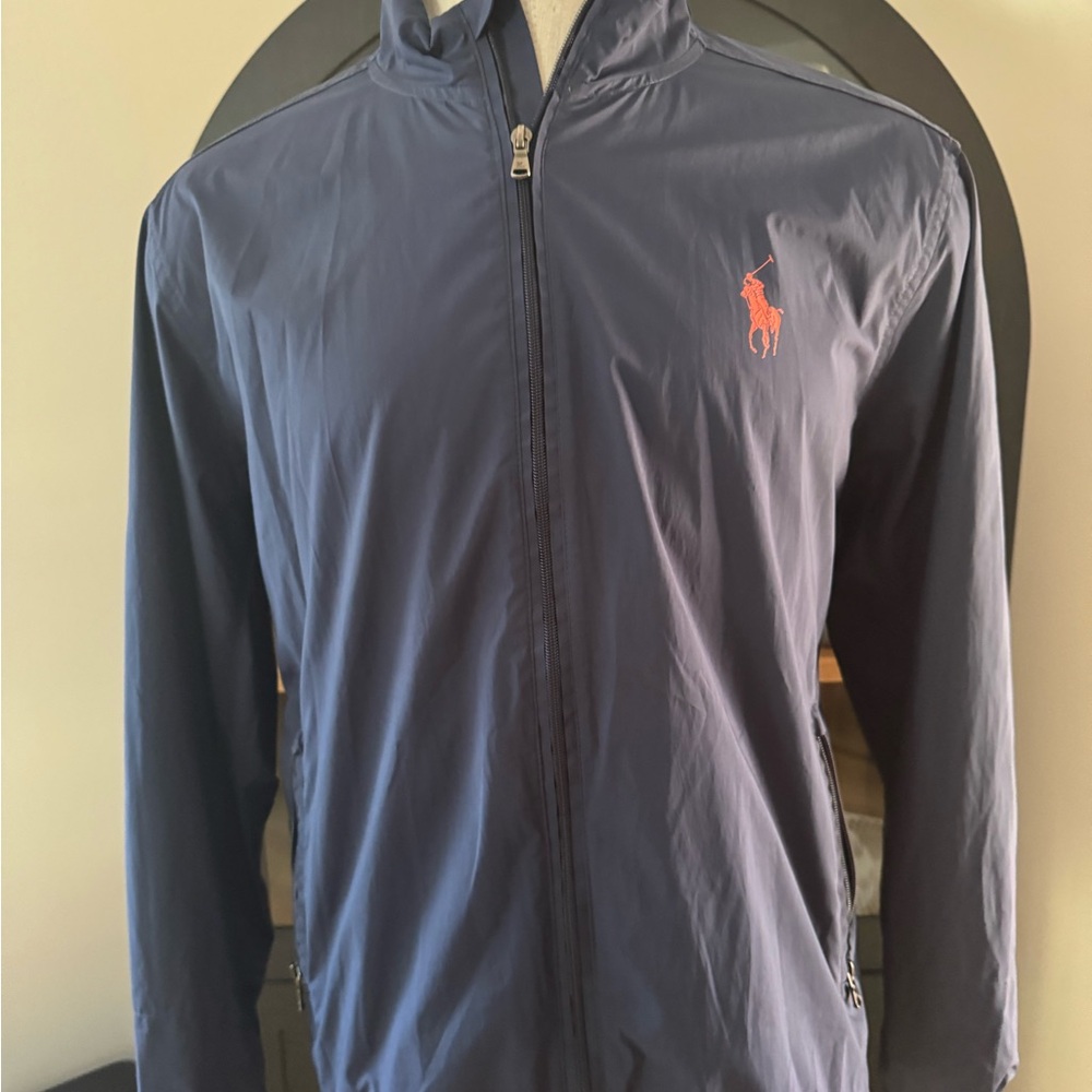 Ralph Lauren Men's Dark Blue Windbreaker